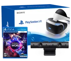 Б.У. Playstation VR + Playstation Camera + VR Worlds