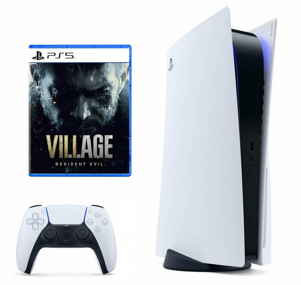 Б.У. Sony PlayStation 5 + Resident Evil: Village