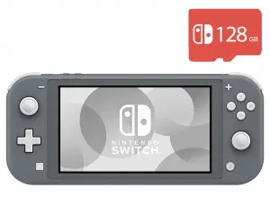 Nintendo Switch Lite (Gray) + Micro SD 128Gb + 20 Игр В Комплекте