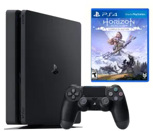 Б.У. Sony Playstation 4 Slim 1Tb + Horizon Zero Dawn Complete Edition