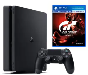 Б.У. Sony Playstation 4 Slim 1Tb + Gran Turismo Sport