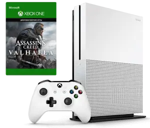 Б.У. Microsoft Xbox One S 1Tb + Assassin's Creed Valhalla