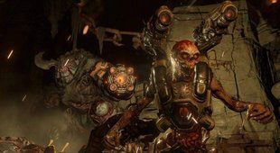 Гра Sony Playstation 4 DOOM Російські субтитри Б/У 121 фото