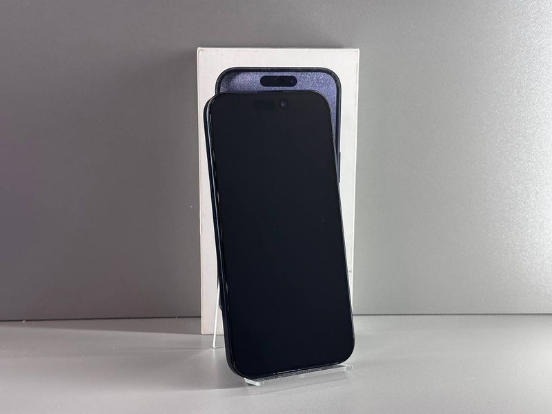 IPhone 15 Pro 128GB (Blue Titanium) (Xороший стан, Батарея - 87%) Б/У Blue Titanium 8130 фото