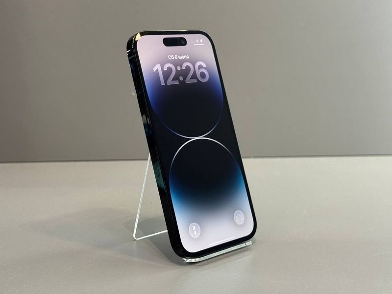 IPhone 14 Pro 128GВ (Хoроший стан, Батаpея - 85%) Space Black 8463 фото