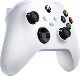 Геймпад Бездротовий Microsoft Xbox Series Robot White Б/У 7112 фото