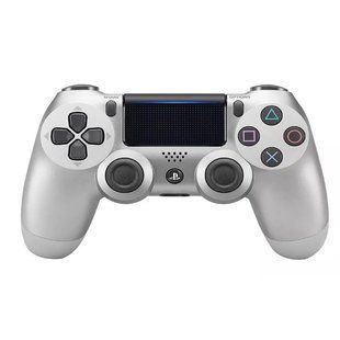Геймпад Бездротовий Play Station 4 неоригінал Silver 9861 фото
