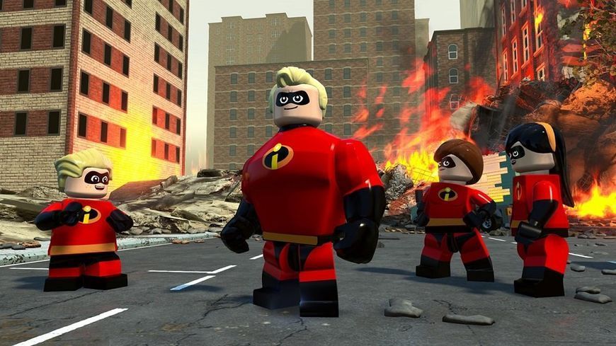 Гра Sony PlayStation 4 Lego The Incredibles Російські Субтитри Б/У 312 фото
