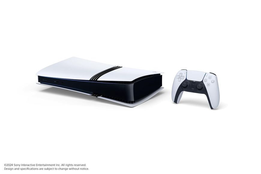 Консоль Sony PlayStation 5 Pro Digital Edition 2 TB White Б/У + Dualsense 5 White Б/У 9944 фото