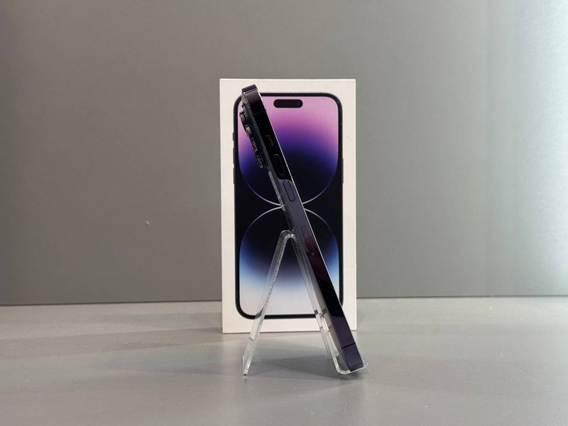 IPhone 14 Pro Max 128GВ (Хoроший стан, Батаpея - 100%) Deep Purple 8458 фото