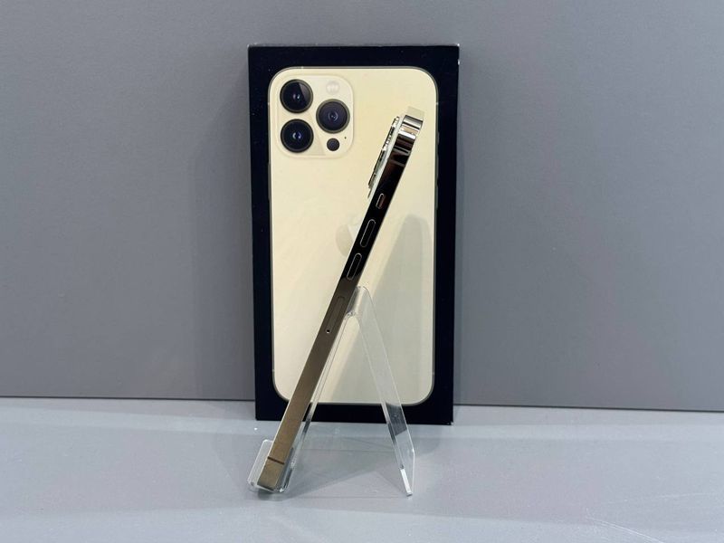 IPhone 13 Pro Max 128GB (Хoроший стан, Батарея - 100%) Б/У Gold 8512 фото