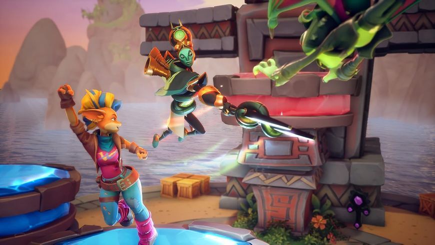 Гра Sony PlayStation 4 Crash Team Rumble Deluxe Edition Англійська Версія Б/У 9986 фото