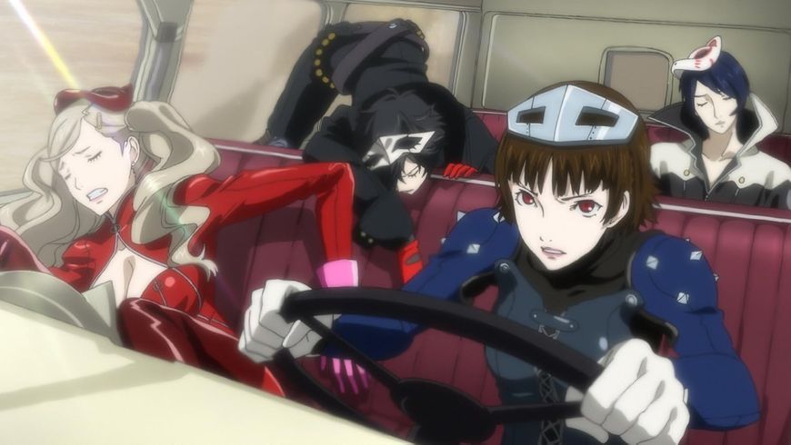 Гра Sony Playstation 4 Persona 5 Англійська Б/У 401 фото