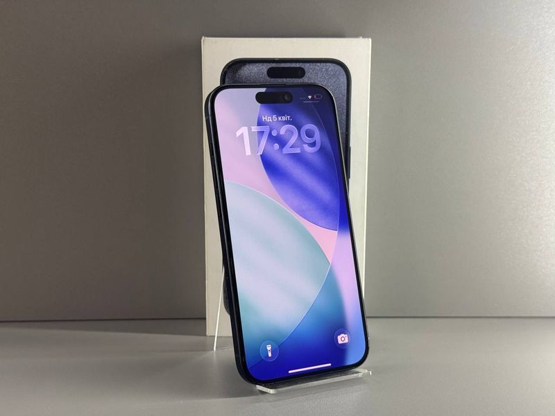 IPhone 15 Pro 256GB (Blue Titanium) (Хoроший стан, Батарея - 100%) Б/У 8247 фото