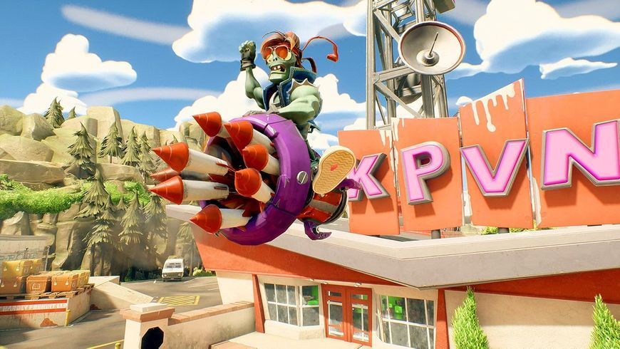 Гра Sony Playstation 4 Plants vs. Zombies: Battle for Neighborville Російські Субтитри Б/У 407 фото