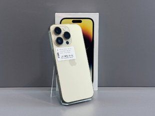 IPhone 14 Pro 128 GВ (Хoроший стан, Батаpея - 82%) Gold 8592 фото