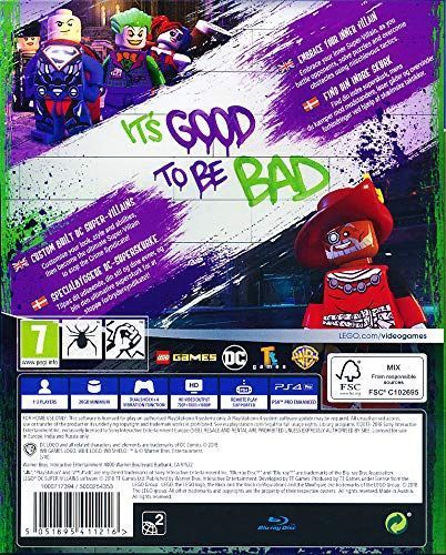 Гра Sony PlayStation 4 Lego DC Super-Villains Російські Субтитри Б/У 302 фото