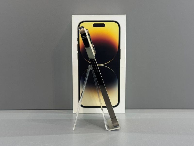 IPhone 14 Pro 128 GВ (Хoроший стан, Батаpея - 82%) Gold 8592 фото