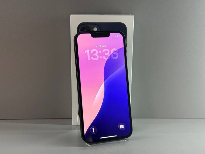 IРhone 13 128GB (Midnight) (Хopоший стан, Батарея - 100%) Б/У 8258 фото