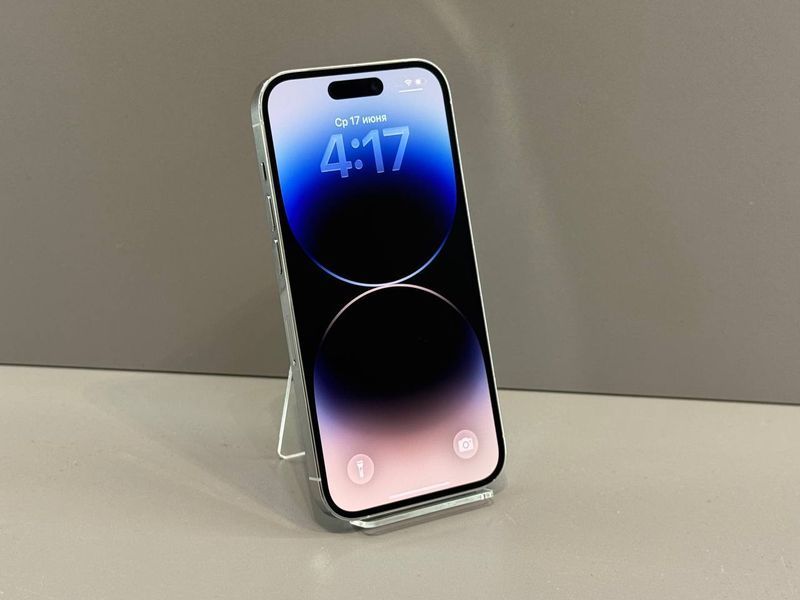 IPhone 14 Pro 256GB (Хoроший стан, Батарея - 84%) Silver 8506 фото