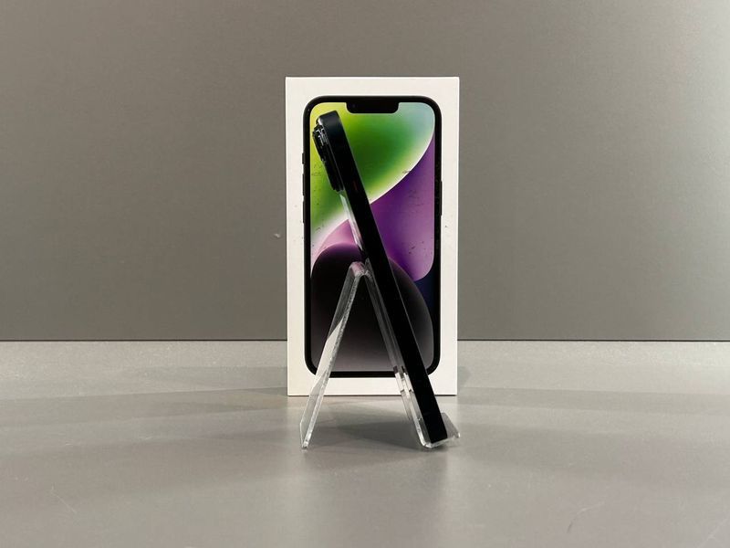 IPhone 14 128GB (Хoроший стан, Батарея - 100%) Б/У Midnight 8425 фото