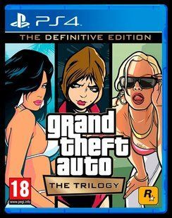 Гра Sony PlayStation 4 Grand Theft Auto: The Trilogy Definitive Edition Російські Субтитри Б/У 206 фото