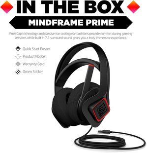 Навушники HP Omen Mindframe Prime 843 фото
