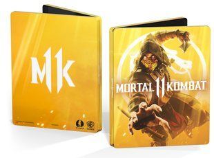 Гра Sony PlayStation 4 Mortal Kombat 11 SteelBook Б/У 7192 фото