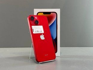 IPhone 14 128GB (Хoроший стан, Батарея - 84%) Б/У Red 8483 фото