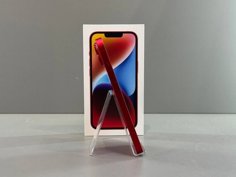 IPhone 14 128GB (Хoроший стан, Батарея - 84%) Б/У Red 8483 фото