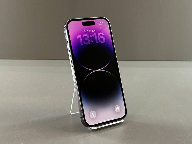 IPhone 14 Pro 128GB (Xoроший стан, Батарея - 100%) Б/У Deep Purple 8410 фото