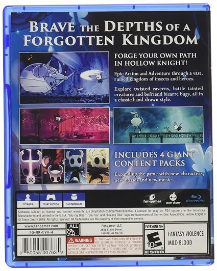 Гра Sony Playstation 4 Hollow Knight рос Субтитри Б/У 9863 фото