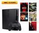Набір Консоль Sony PlayStation 3 Slim 150GB Black прошита Б/У + Геймпад Бездротовий DualShock 3 7848 фото 1