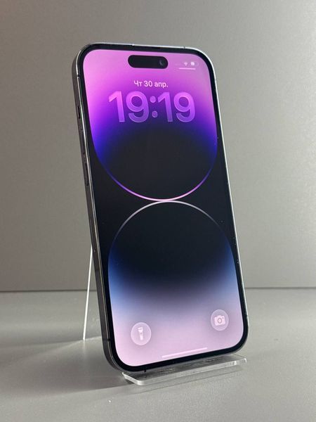 IPhone 14 Pro 128GB (Хoроший стан, Батарея - 81%) Б/У Deep Purple 8318 фото