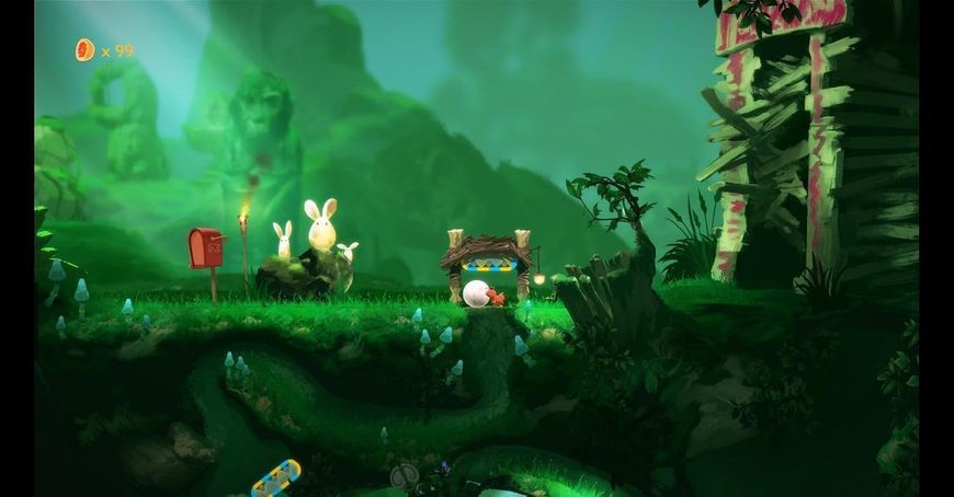 Гра Sony PlayStation 4 Yoku's Island Express Російська Озвучка Б/У 9991 фото