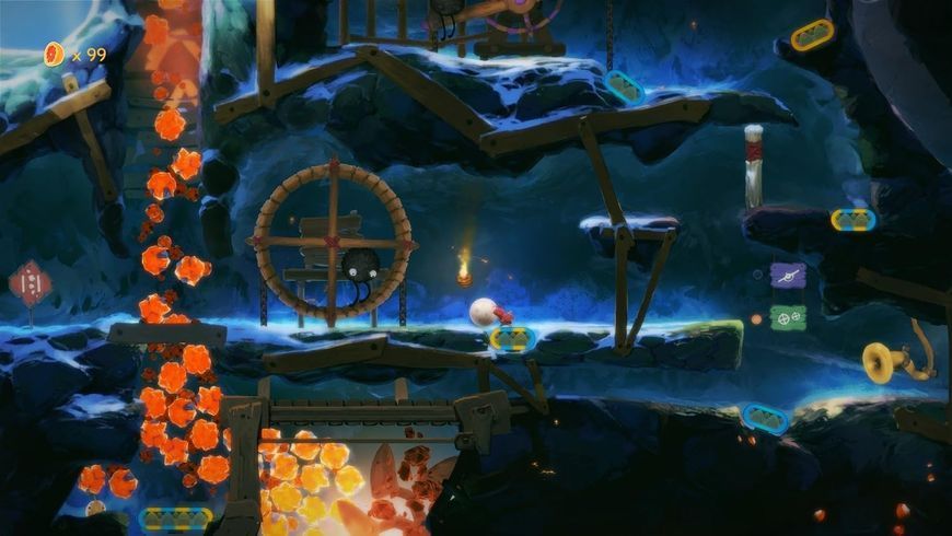 Гра Sony PlayStation 4 Yoku's Island Express Російська Озвучка Б/У 9991 фото