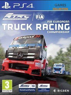 Гра Sony PlayStation 4 FIA European Truck Racing Championship Російські субтитри Б/У 7294 фото