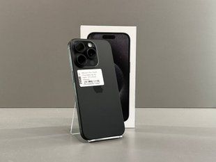 IPhone 15 Pro 256GB (Хороший стан, Батарея - 85%) Black Titanium 8414 фото