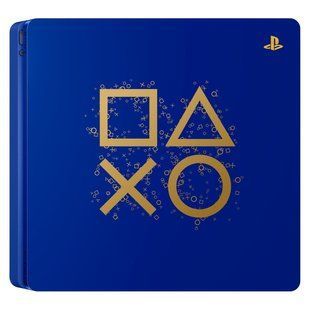 Консоль Sony PlayStation 4 Slim Days of Play Limited Edition 500GB Б/У + Геймпад Бездротовий DualShock 4 Version 2 859 фото