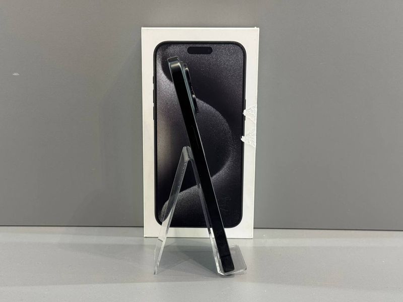 IPhone 15 Prо Max 256GВ (Хoроший стан, Батаpея - 86%) Black Titanium 8615 фото