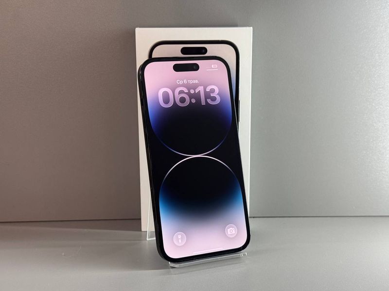 IPhone 14 Pro 128GB (Хoроший стан, Батарея - 82%) Б/У Space Black 8339 фото