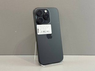 IPhone 15 Pro 128 GB (Хороший стан, Батaрея - 81%) Б/У Black Titanium 351253396765448 фото