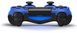 Геймпад Бездротовий Sony PlayStation 4 DualShock 4 V1 Blue Б/У 2001 фото 1