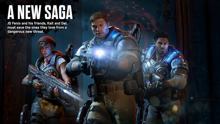 Гра Microsoft Xbox One Gears of War 4 Б/У 9873 фото