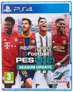 Гра Sony PlayStation 4 eFootball PES 2021 Російські Субтитри Б/У 7408 фото