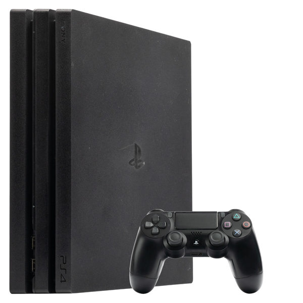Консоль Sony PlayStation 4 Pro CUH-72xx 1TB Black Б/У + Геймпад Бездротовий DualShock 4 Version 2 393 фото