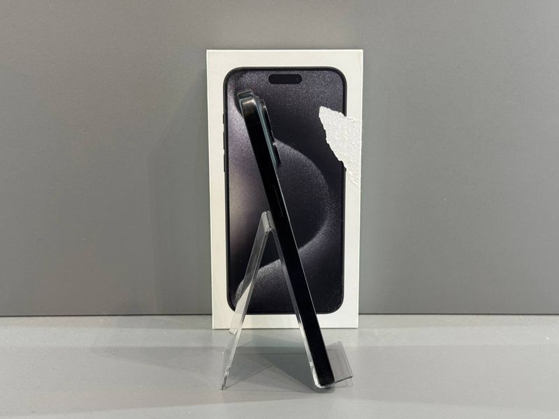 IPhone 15 Prо Max 256GВ (Хoроший стан, Батаpея - 83%) Black Titanium 8547 фото