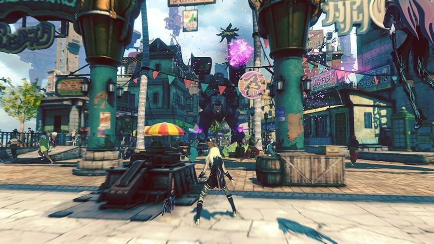 Гра Sony PlayStation 4 Gravity Rush 2 Російські Субтитри Б/У 8299 фото