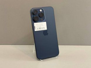 IPhone 15 Prо Max 256GВ (Хoроший стан, Батаpея - 84%) Blue Titanium 8562 фото