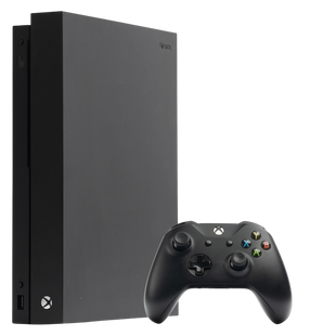 Консоль Microsoft Xbox One X 1TB Black Б/У + Геймпад Бездротовий Version 2 834 фото